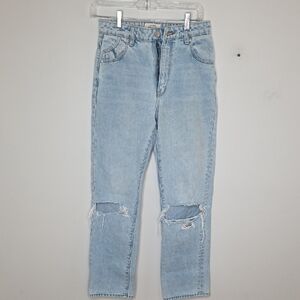 ROLLA'S Sky Blue Denim High Rise Straight Sz 26